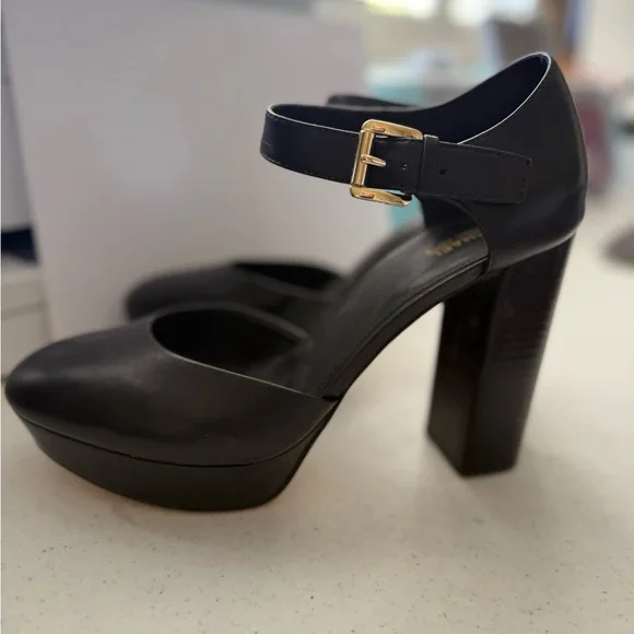 Michael Kors Black Platform Heels - Picture 8 of 12